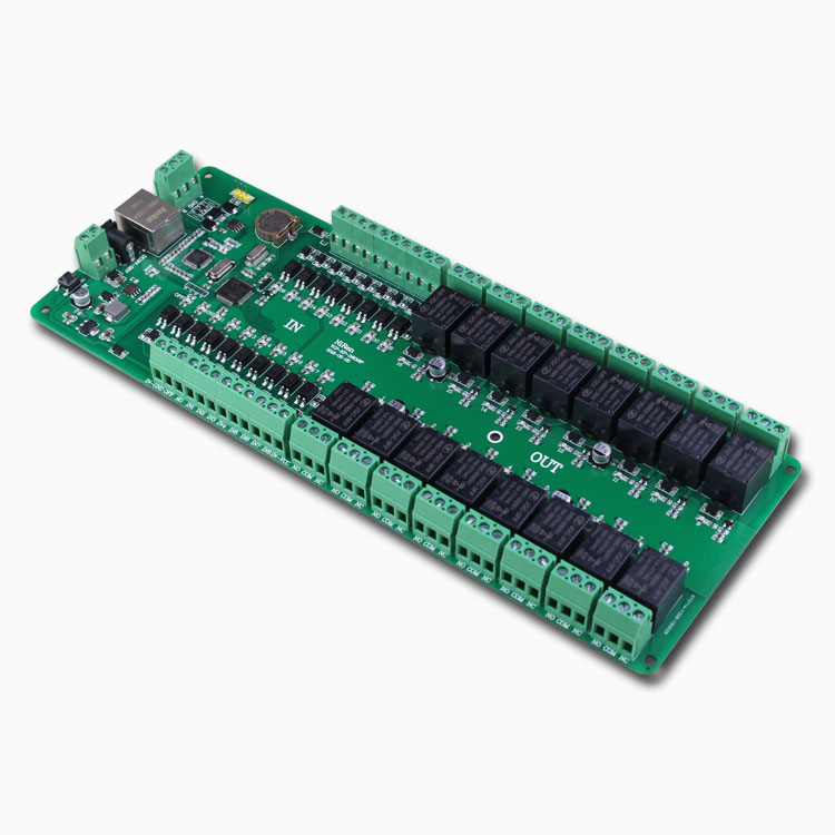 工業(yè)16路網(wǎng)絡繼電器控制板